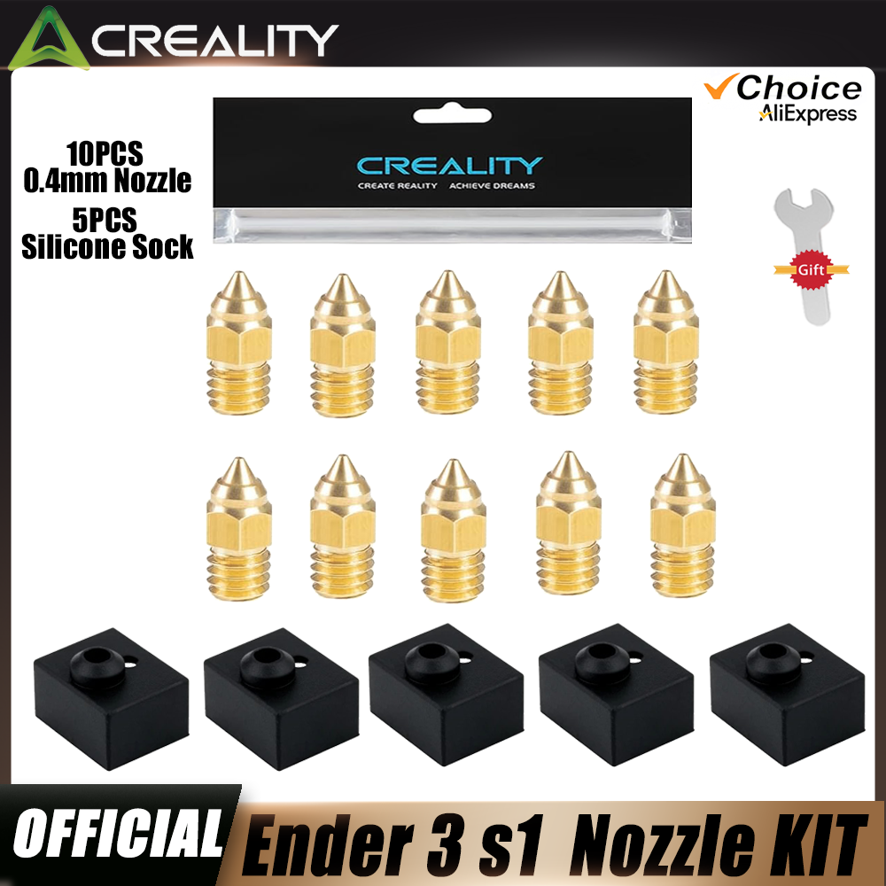 Creality 5 Buah Kaus Kaki Sili - Creality Printer K1 ulasan dan harga