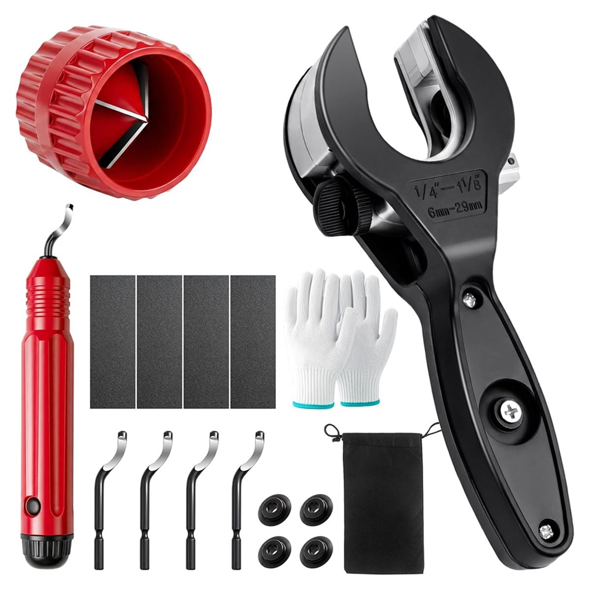 17-Piece Ratchet Pipe Cutting  - Pipe Cutter Ratchet ulasan dan harga