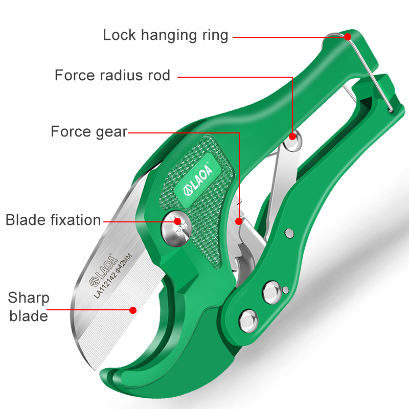 Pemotong Pipa PVC LAOA 42MM, P - Pipe Cutter Ratchet ulasan dan harga