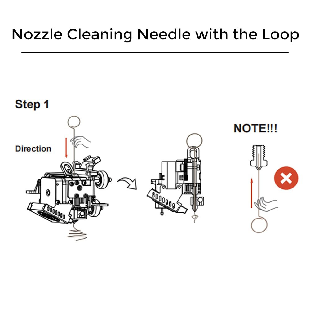 Nozel Baja Keras MK8 Resmi Cre - Creality Printer K1 ulasan dan harga