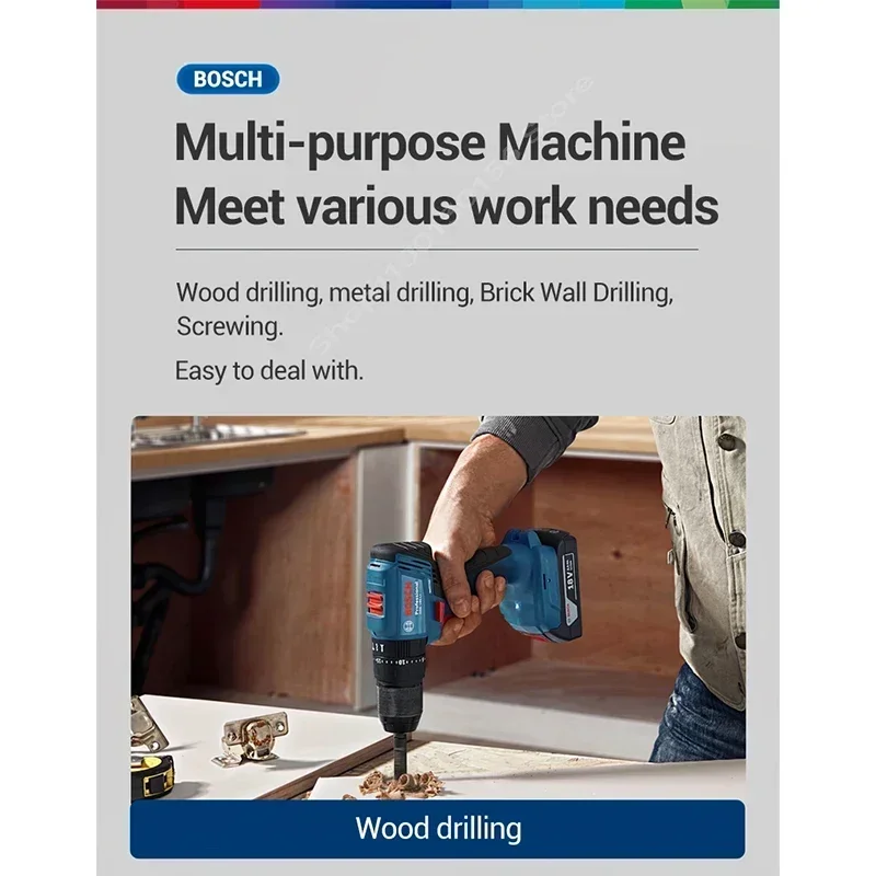 BOSCH GSB 185-LI Bor Impak Tan - Bosch Drill Gsb 18V ulasan dan harga